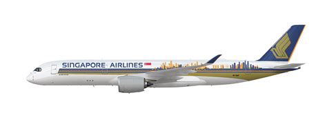 Airbus A350 900 Singapore Special Rf66s Liveries Gallery Airline