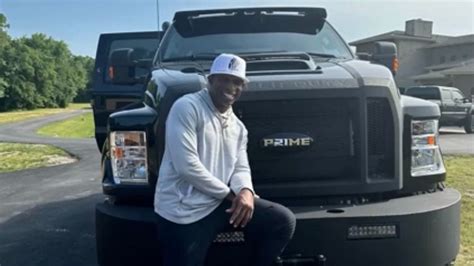 In Photos Deion Sanders Shows Off Swanky New Ford F 650 Supertruck