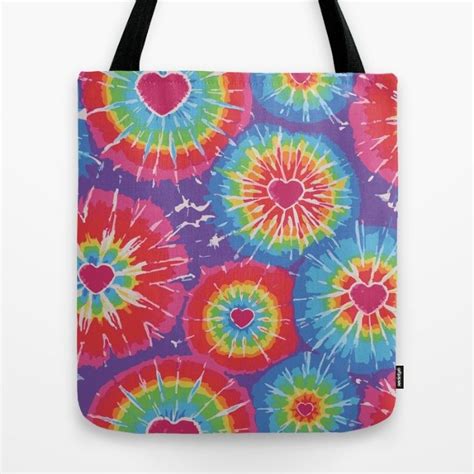 Love Tye Dye Tote Bag By Cr8tv Designs Society6 Tye Dye Tye Bags