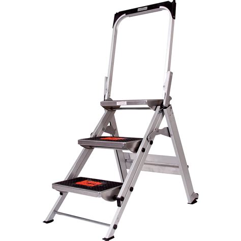 Little Giant Type 1a Safety Step Step Stool — 3 Steps 300 Lb Capacity