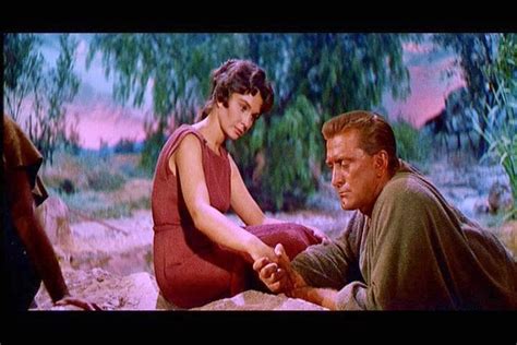 Kirk Douglas And Jean Simmons In Spartacus Spartacus Animation