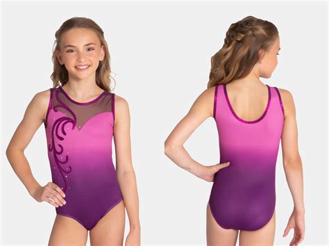This Leotard Is A Dazzling Delight With Floral Inspired Motif And Crystals That With Make You