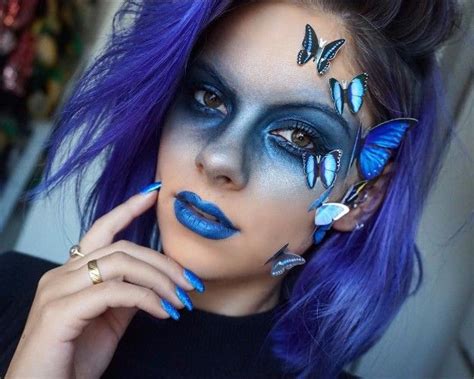 Butterfly Makeup Blue Butterfly Mania