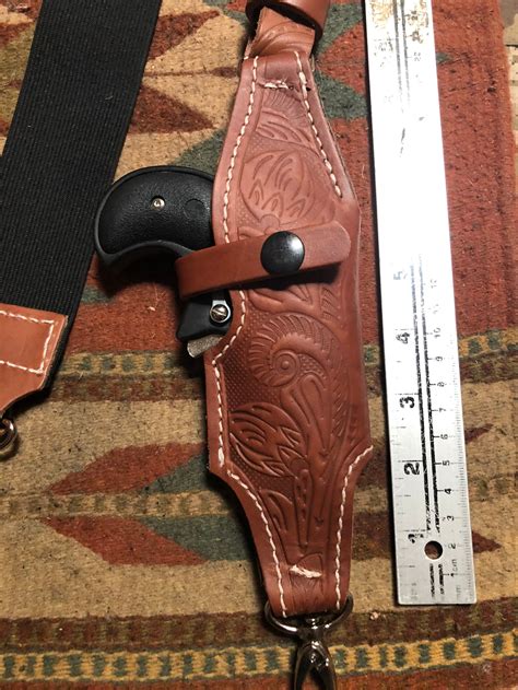 Leather Suspenders W Derringer Holster Fits Cobra Arms Etsy