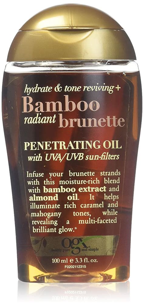 Ogx Hydrate And Tone Reviving Bamboo Radiant Brunette