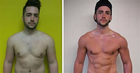 Man Sheds 25st And Gets Ripped Six Pack In 16 Weeks This Is How He