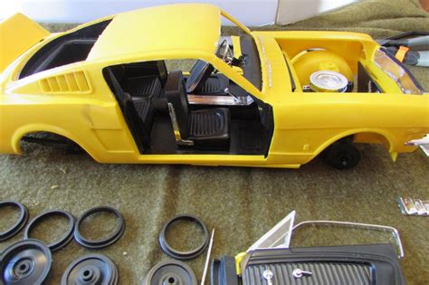Vintage 112 Scale Model Car Kit ‘65 Mustang Gt Revell