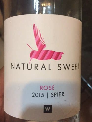 Spier Natural Sweet Ros Vivino Us