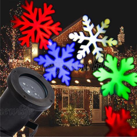 Star Shower Laser Magic Light Projector With Snowflakes Light Up Your