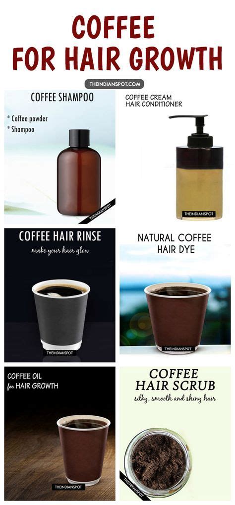 Do not consume excess coffee due to its high caffeine content. DIY COFFEE HAIR PRODUCTS for hair growth | Coffee hair ...