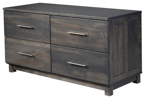 Modern file cabinets from room & board. Omega Lateral File Credenza - Modern - Filing Cabinets ...