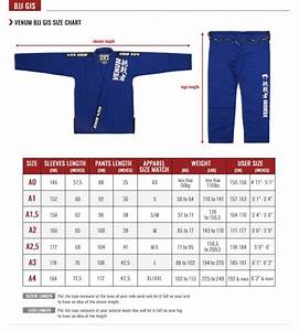 The Last Bjj Gi Size Chart You 39 Ll Ever Need A Calculator Mma Today