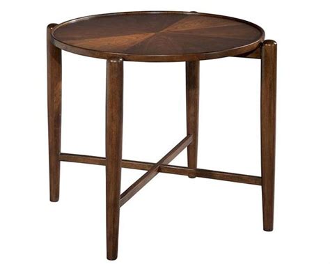 Modern Round Side Table Mid Century By Hekman He 951306mw