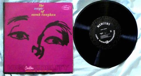The Magic Of Sarah Vaughan ~ Mercury 1959 ~ Black Label High Fidelity
