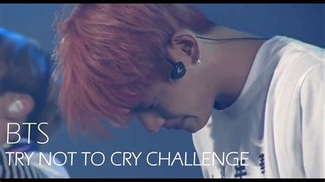 Bts Try Not To Cry Challenge Youtube