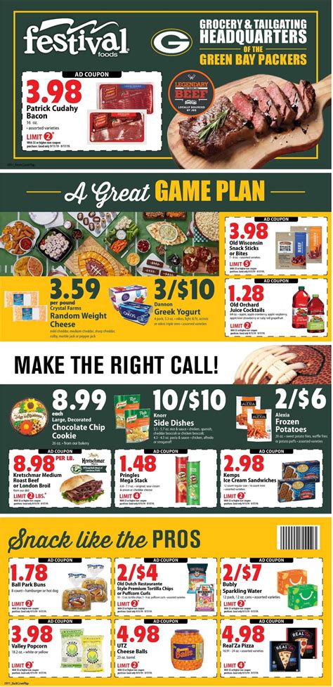 Festival Foods Current weekly ad 09/11 - 09/17/2019 [3] - frequent-ads.com