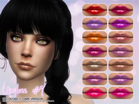 Sims 4 Ccs The Best Lip Gloss By Aveirasims