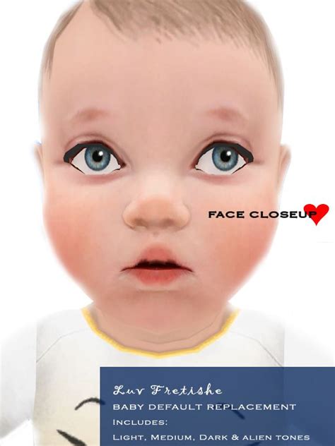The Sims 4 Toddler Skin Overlays Bapsurvival