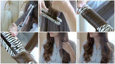Summery soft flat Iron curl hair tutorial | Hair curling tutorial, Wavy hairstyles tutorial ...
