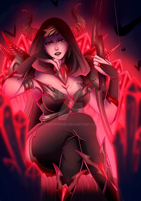 Demon Queen Ashe By Popyfriend On Deviantart