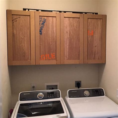 No one enjoys monotonous task of washing, and ineffective laundry storage we can design the laundry cabinets you need. How To Build Upper Cabinets - Laundry Room Makeover ...