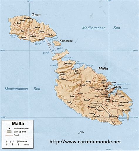 Malta karte (page 1) malta touristische karte malta 2015: Mapa Malta, Mapa de Estados Malta
