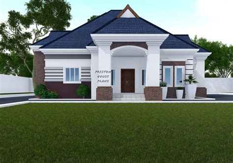 4 Bedroom Bungalow House Plan In Nigeria House Design