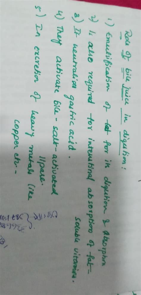 So there are lot of research options in drug delivery, gene therapy, protein modelling, cancer research and finding vaccine for virus. explain the role of bile juice in digesting food - Brainly.in
