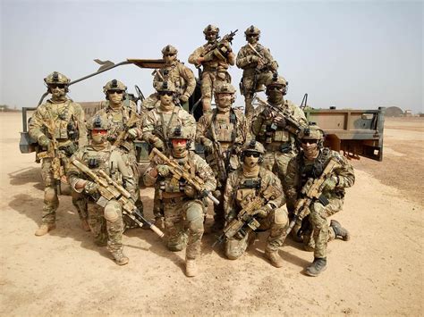 French 1er Rpima Patsas Bravo Group Deployed In The Sahel Region