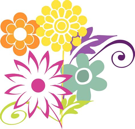 Free Clipart April Flowers Clipart Best Clip Art Pinterest