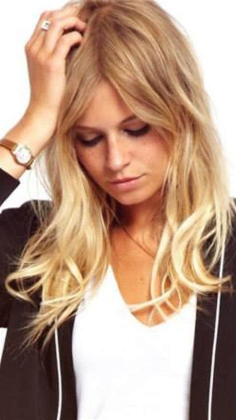 Hair must be bleached, meaning a chemical (usually ammonia) will decolorize the hair, then add image: Blonde dip dye | Ideas | Blonde dip dye, Dip dye hair, Hair