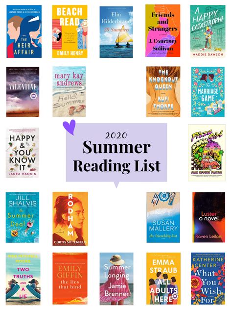 Summer Reading List My Summer Reading List