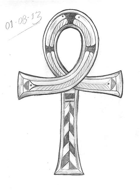 Please wait, the page is loading. Tattoo Sketch A Day (With images) | Ankh tattoo, Egyptian ...