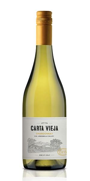 Carta Vieja Chardonnay Maule Valley Peppinos Liquors And Wines