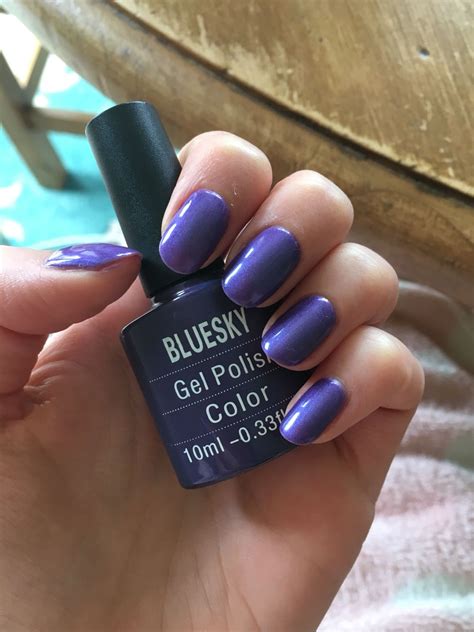 Bluesky Gel Polish Purple 80530 Bluesky Gel Polish Bluesky Gel