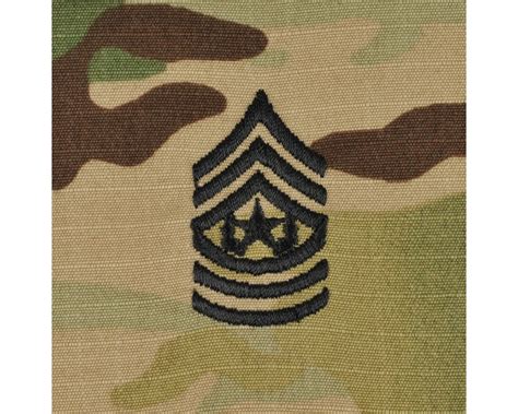 Us Army Command Sergeant Major Rank Ocpscorpion Sew On