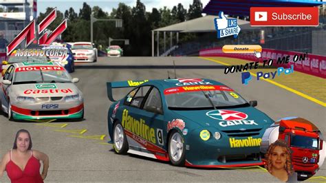 Assetto Corsa Australia V8 Supercars 2000s Cars Test Race Adelaide