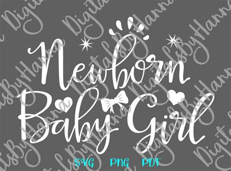 New Baby Svg Files For Cricut Newborn Girl Svg Coming Take Etsy