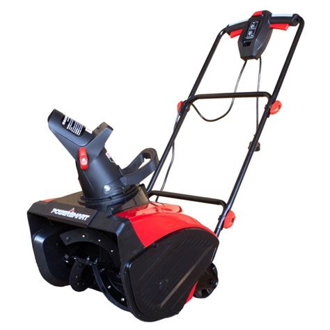 Powersmart 18 In 15 Amp Corded Electric Snow Blower Db5017 The Home