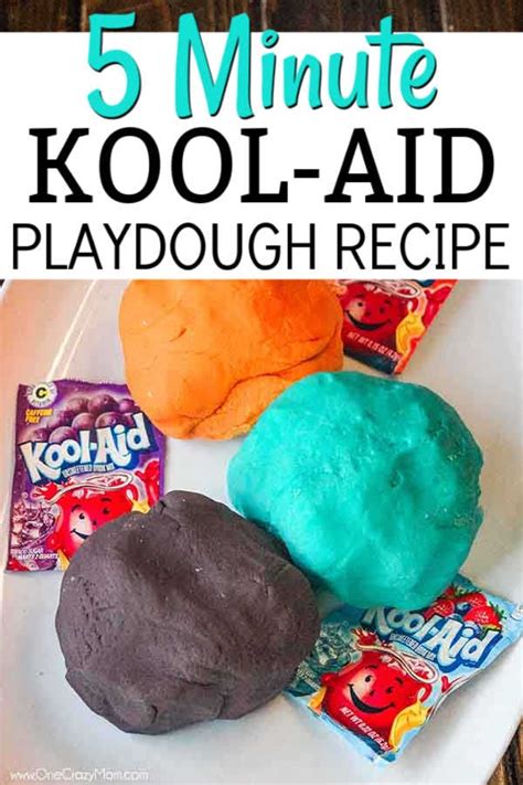 Kool Aid Playdough Learn How To Make Kool Aid Play Dough In 5 Minutes