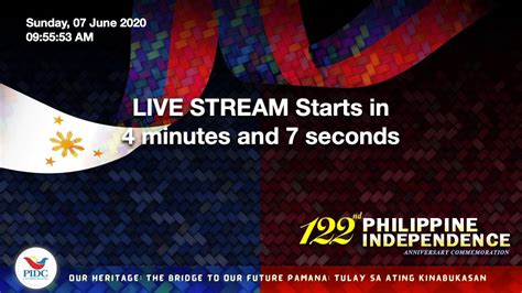 Some people update their status on independence day philippines! 122nd Philippine Independence Day Virtual Commemoration Event 2020 - YouTube