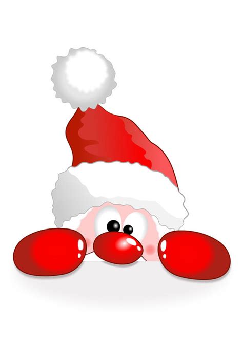 Ladda ner tomtar stockvektorer på den bästa. Afbeelding - prent kerstman - Afb 29540
