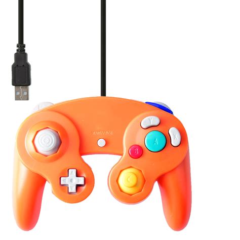 Classic Nintendo Gc Gamecube Style Usb Wired Controller For Pc And Mac