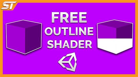 Free Outline Shader In Unity Youtube