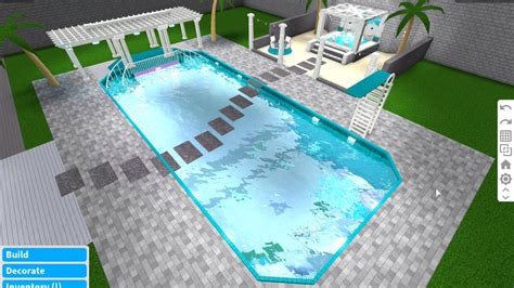 Backyard Ideas With Pool Bloxburg Amazing Backyard Pool Ideas Home My