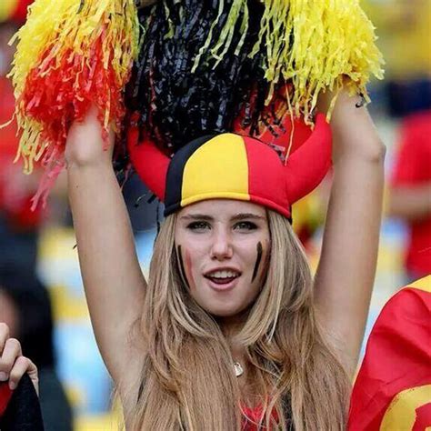 belgium fan axelle despiegelaere attends match lands gig