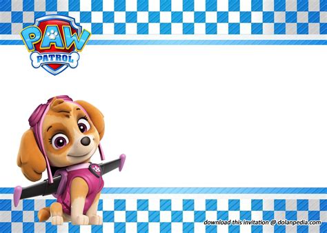 Protective of thunderclan's borders and prey, but preferred a show of strength via patrols and words rather than actual conflict to resolve any issues. Free Printable Cute Paw Patrol Invitation Templates in ...