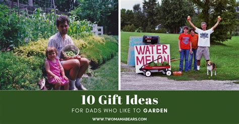 10 T Ideas For Dads Who Like To Garden Two Mama Bears