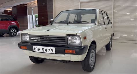 Here Is Indias First Maruti 800 Restored To Its Glory