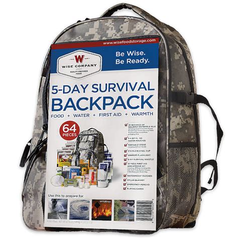 5 Day Survival Disaster Kit Emergency Preparedness Food Water Gear